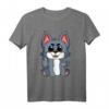 Cute Baby Wolf Kawaii Auge Wolf Tierliebhaber T-Shirt – Perfektes Geschenk für Wolf-Fans & Tierliebhaber zu Weihnachten & Geburtstagen