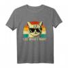 I Do What I Want - Retro Vintage Katzenbesitzer Tierliebhaber T-Shirt – Perfektes Geschenk für Katzenmütter, Katzenväter & Katzenfans