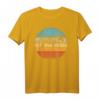 Zebra Retro Vintage T-Shirt mit Sonnenuntergang - Tierliebhaber & Zoo-Fans, unisex Design für Männer, Frauen, Jungen & Mädchen