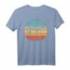 Zebra Retro Vintage T-Shirt mit Sonnenuntergang - Tierliebhaber & Zoo-Fans, unisex Design für Männer, Frauen, Jungen & Mädchen