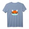 Süßer Fuchs mit Mundschutz Geschenk für Tierliebhaber - Unterstütze den Tierschutz mit stylischem T-Shirt