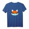 Süßer Fuchs mit Mundschutz Geschenk für Tierliebhaber - Unterstütze den Tierschutz mit stylischem T-Shirt