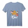Be Kind To Every Kind - Lustiges veganes Tierliebhaber T-Shirt mit V-Ausschnitt für Kinder & Erwachsene, ideal für Tierfreunde und Veganer