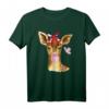 Baby Reh Rehkitz Haarband T-Shirt – Tierliebhaber Waldtier Outfit für Mädchen und Jungen, perfekt für Frühling, Ostern, Geburtstag & Weihnachten