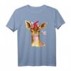 Baby Reh Rehkitz Haarband T-Shirt – Tierliebhaber Waldtier Outfit für Mädchen und Jungen, perfekt für Frühling, Ostern, Geburtstag & Weihnachten