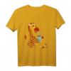 Lustiges Giraffe mit Kaffee Safari Tierliebhaber Grafikdesign T-Shirt - Perfektes Geschenk für Giraffenfans & Tierliebhaber