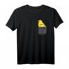 Lustiges Kanarienvogel im Taschen T-Shirt – Tierliebhaber Geschenk für Weihnachten & Geburtstag