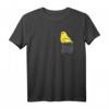 Lustiges Kanarienvogel im Taschen T-Shirt – Tierliebhaber Geschenk für Weihnachten & Geburtstag
