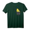 Lustiges Kanarienvogel im Taschen T-Shirt – Tierliebhaber Geschenk für Weihnachten & Geburtstag