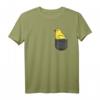 Lustiges Kanarienvogel im Taschen T-Shirt – Tierliebhaber Geschenk für Weihnachten & Geburtstag
