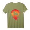 Otter im Sonnenuntergang T-Shirt – Lustige Geschenkidee für Otterfans, Tierpfleger & Tierliebhaber
