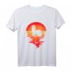 Otter im Sonnenuntergang T-Shirt – Lustige Geschenkidee für Otterfans, Tierpfleger & Tierliebhaber