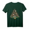 Dackel Weihnachtsbaum-Design T-Shirt – Perfektes Weihnachtsgeschenk für Hundeliebhaber, Familie & Tierfreunde
