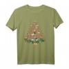 Dackel Weihnachtsbaum-Design T-Shirt – Perfektes Weihnachtsgeschenk für Hundeliebhaber, Familie & Tierfreunde