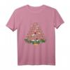 Dackel Weihnachtsbaum-Design T-Shirt – Perfektes Weihnachtsgeschenk für Hundeliebhaber, Familie & Tierfreunde