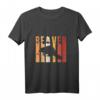 Retro Biber T-Shirt Vintage - Lustiges Tiermotiv für Kinder und Erwachsene, ideales Geschenk für Tierliebhaber und Biber Fans