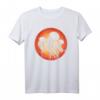 Qualle Retro Vintage T-Shirt im Sonnenuntergang – Meerestier Design für Tierliebhaber, Taucher, Surfer & Umweltaktivisten