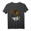 Steampunk Wolf Shirt mit Getriebe und Tiergesicht – Perfekt für Wolfsliebhaber, Tierfreunde und Steampunk-Fans