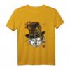 Steampunk Wolf Shirt mit Getriebe und Tiergesicht – Perfekt für Wolfsliebhaber, Tierfreunde und Steampunk-Fans