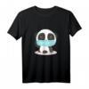 Süßer Panda mit Mundschutz T-Shirt – Geschenk für Tierliebhaber, Unterstützer des Tierschutzes & Masken-Fans