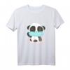 Süßer Panda mit Mundschutz T-Shirt – Geschenk für Tierliebhaber, Unterstützer des Tierschutzes & Masken-Fans