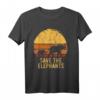 Rette die Elefanten Tierliebhaber T-Shirt – Tolles Geschenk für Tier- und Elefantenfreunde