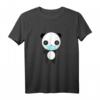 Süßer Panda mit Mundschutz T-Shirt – Geschenk für Tierliebhaber, Maskenbefürworter & Pandafans
