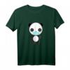 Süßer Panda mit Mundschutz T-Shirt – Geschenk für Tierliebhaber, Maskenbefürworter & Pandafans
