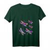 Damen Libellen T-Shirt - Buntes Insekten Motiv für Tierliebhaber, Entomologen & Naturliebhaber, ideales Geschenk für Muttertag, Geburtstag & Weihnachten