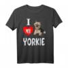 I Love My Yorkie – Kleines Yorkshire Terrier Tierliebhaber T-Shirt für Hundeliebhaber & Tierfreunde