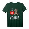 I Love My Yorkie – Kleines Yorkshire Terrier Tierliebhaber T-Shirt für Hundeliebhaber & Tierfreunde