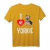 I Love My Yorkie – Kleines Yorkshire Terrier Tierliebhaber T-Shirt für Hundeliebhaber & Tierfreunde