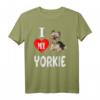 I Love My Yorkie – Kleines Yorkshire Terrier Tierliebhaber T-Shirt für Hundeliebhaber & Tierfreunde