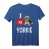 I Love My Yorkie – Kleines Yorkshire Terrier Tierliebhaber T-Shirt für Hundeliebhaber & Tierfreunde