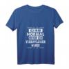 Damen Tierpfleger Geschenk mit Spruch 'Ich War Normal Bevor Tierschutz' - Lustiges T-Shirt mit V-Ausschnitt für Tierpfleger & Zoo-Mitarbeiter