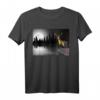 Mondschein Hirsch Umweltschutz T-Shirt - Inspirierendes Design für Tierliebhaber und Naturschützer, ideales Geschenk