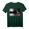 Mondschein Hirsch Umweltschutz T-Shirt - Inspirierendes Design für Tierliebhaber und Naturschützer, ideales Geschenk