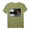 Mondschein Hirsch Umweltschutz T-Shirt - Inspirierendes Design für Tierliebhaber und Naturschützer, ideales Geschenk