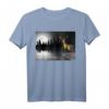Mondschein Hirsch Umweltschutz T-Shirt - Inspirierendes Design für Tierliebhaber und Naturschützer, ideales Geschenk