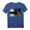 Mondschein Hirsch Umweltschutz T-Shirt - Inspirierendes Design für Tierliebhaber und Naturschützer, ideales Geschenk