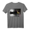 Mondschein Hirsch Umweltschutz T-Shirt - Inspirierendes Design für Tierliebhaber und Naturschützer, ideales Geschenk