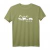 No Food Friends Tiere Vegan Vegetarisch Tierschutz Veganer T-Shirt – Statement Shirt gegen Massentierhaltung & für eine vegane Lebenseinstellung