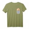 Animal in der Tasche PET Hamster Premium T-Shirt – Perfektes Geschenk für Tierliebhaber, Tierschützer & Hamsterfans zu Geburtstag & Weihnachten