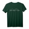 Igel Herzschlag Puls EKG T-Shirt für Igelliebhaber & Waldbewohner - Lustiges Tiermotiv Geschenk für Tierschützer und Naturfreunde