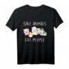 Save Animals Eat People Veganer Vegetarier Go Veggie T-Shirt – Lustiges Tier-Design für Tierrechts- und Veganer-Engagement