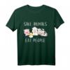 Save Animals Eat People Veganer Vegetarier Go Veggie T-Shirt – Lustiges Tier-Design für Tierrechts- und Veganer-Engagement