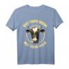 Vegan Geschenk Damen Bio Animal Rights Sprüche Vegetarisch T-Shirt – Ethisches Fashion-Statement für Veganer & Vegetarier