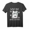 Save The Snow Leopard Schneeleopard Katze Tierschutz T-Shirt – Unterstütze den Schutz der bedrohten Wildkatze, perfektes Geschenk für Tierliebhaber und Naturschützer