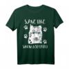 Save The Snow Leopard Schneeleopard Katze Tierschutz T-Shirt – Unterstütze den Schutz der bedrohten Wildkatze, perfektes Geschenk für Tierliebhaber und Naturschützer