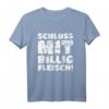 Schluss mit Billigfleisch! T-Shirt gegen Massentierhaltung, Tierquälerei & für Agrarwende und Tierschutz (Weiß)